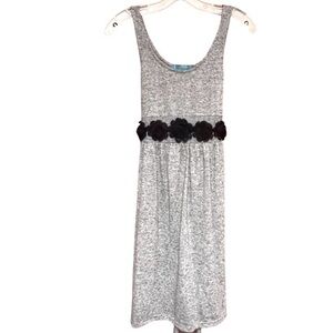 Cute Dress With Mesh Roses